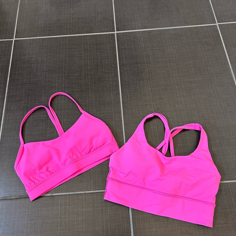 Lulu lemon sports bra duo